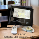 Solar LED Flood Light  with Solar Panel White Light 6500K – Ref SLR-350