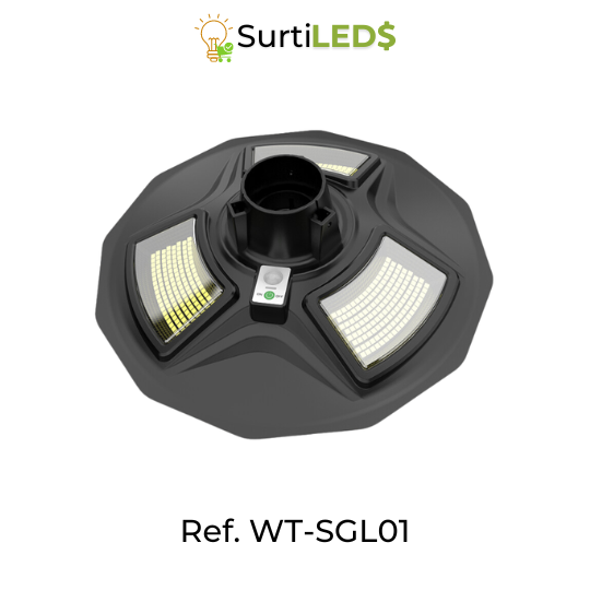 [SKU401110] 150W Outdoor LED Solar Lamp, 6500K White Light – Ref WT-SGL01