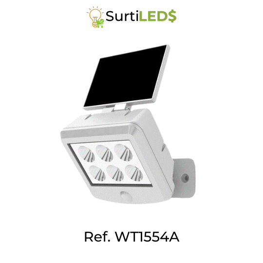 [SKU509170] Solar LED Lamp with Outdoor Motion Sensor – Ref WT1554A