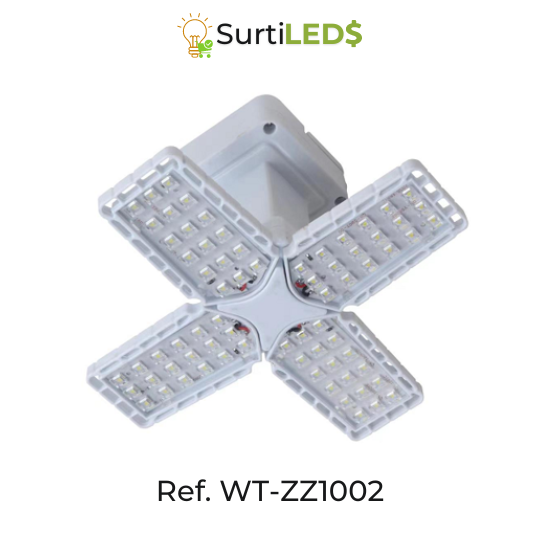 Rechargeable Solar LED Lamp with 2x1200mAh Batteries – Ref WT-ZZ1002