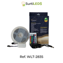 5 Meter LED Strip Kit 2835 RGB Multicolor Decoration – Ref WLT-2835