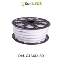 50 Meter Roll of Neon LED Strip 12V Flexible Decorative Various Colors – Ref GJ 6X12-50