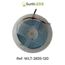 5 Meter LED Strip Roll 120 LEDs 12V Indoor Various Colors – Ref WT-2835-120-8MM