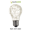 Bombillo LED A60 E27 1.2W Decorativo Luz Cálida – Ref XXT-A60
