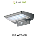 Lámpara Solar LED con Sensor de Movimiento Exterior – Ref WT1540B