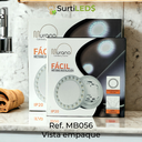 Panel LED TRILUX tipo parche Redondo 3 tonos de temperatura- Diferentes watts  – Ref MB056