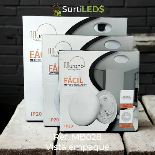 [SKU456180] Panel LED TRILUX Sin Marco de empotrar 3 Tonos de temperatura -Diferentes watts– Ref MB028 (6W)